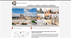 Desktop Screenshot of mississaugafurnishedapartment.ca
